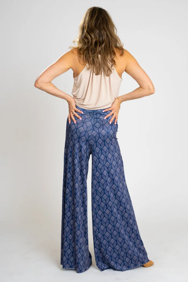 WIDE PANTS MYSTERY BLUE