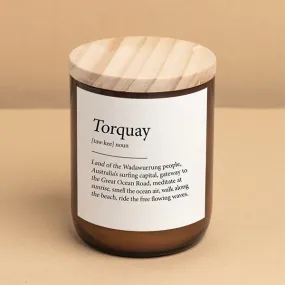 Your Town Dictionary Candle - Torquay