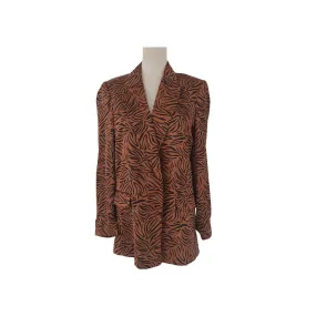 ZARA Tiger Print Blazer | Like New |